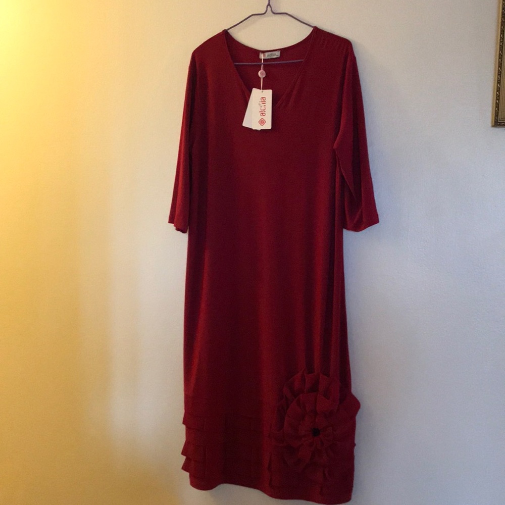 Red dress